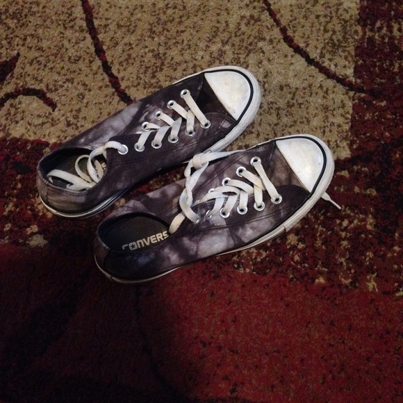 Tie dye converse