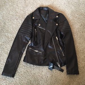 Blank NYC Vegan Leather Moto jacket