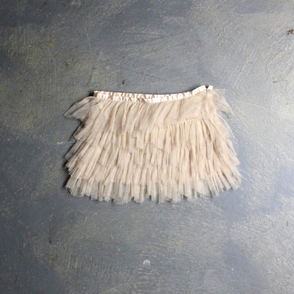 Tulle Mini Skirt