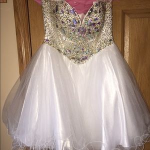 1 year old stunning homecoming dress