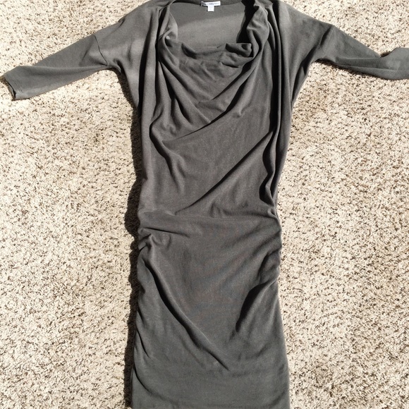 Olive green  fun mini dress! Washed but never worn