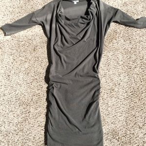 Olive green  fun mini dress! Washed but never worn