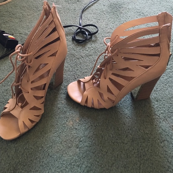 Call It Spring Shoes - Nude heels