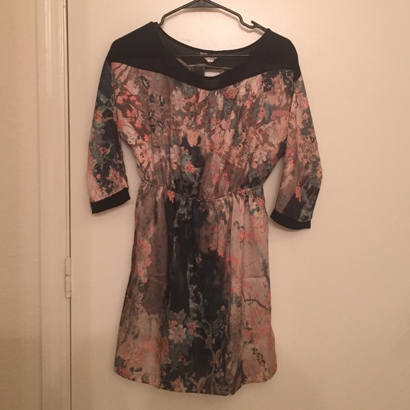 Japanese flowered dress