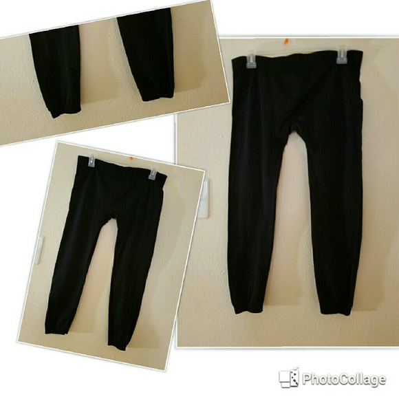 One Size Black Leggings
