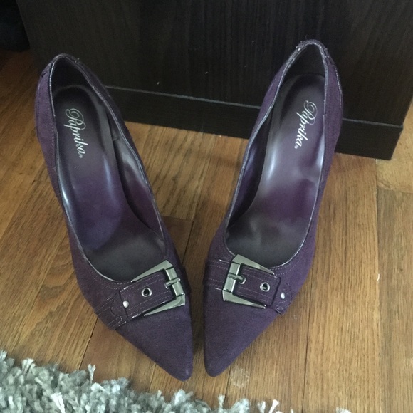 Purple Pumps - Picture 2 of 4