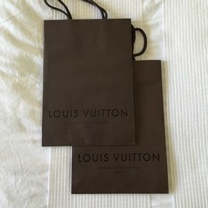 Vintage Long LV gift bags