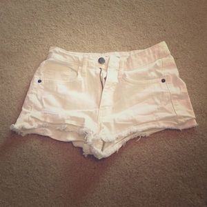 White shorts