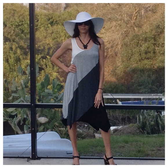 Gray Maxi Dress - Picture 2 of 3