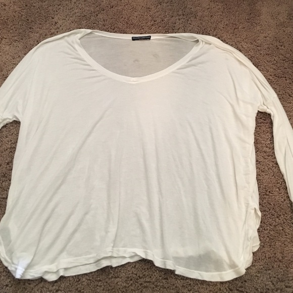 Brandy Melville White Long Sleeve