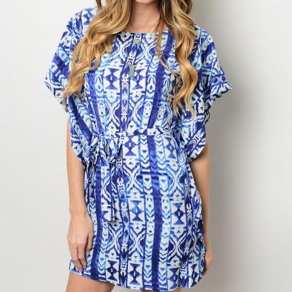 MOVING SALE! Tribal print dress - so comfy - Picture 3 of 3