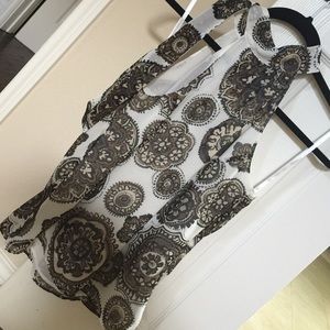 Chic tie halter blouse