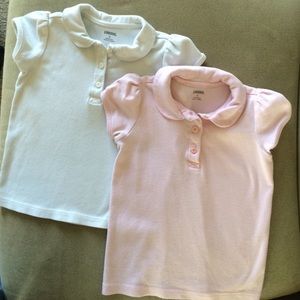 Girls Gymboree polo shirts