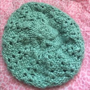 Teal beanie