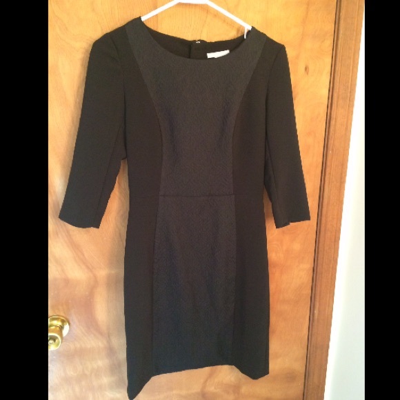 Black H&M half sleeve dress- perfect condition!