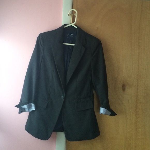Charcoal blazer