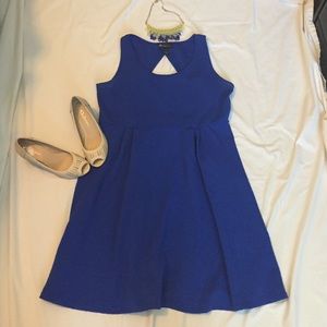 Blue dress