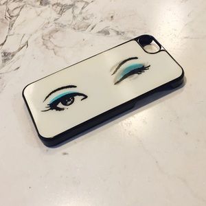 kate spade wink iphone 5 snap on case