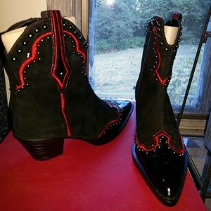 Vaneli Jemmy Cowboy Boots New With Box