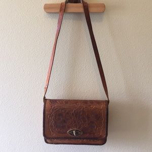 Vintage Satchel Purse made in Spain