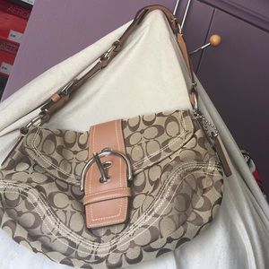 Coach Signature Soho Shoulder Monogram C's