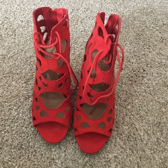 Aldo red heels