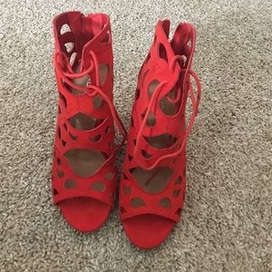 Aldo red heels