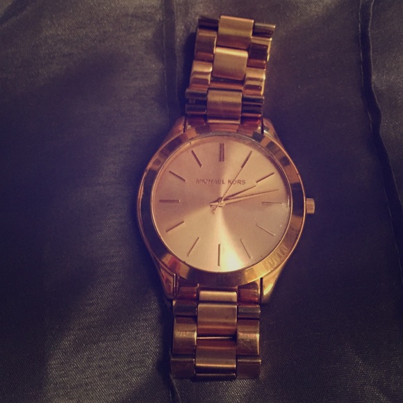Michael Kors Accessories - Rose gold Michael Kors watch