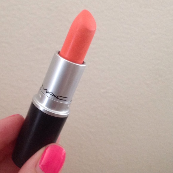 MAC cosmetics Sushi Kiss Lipstick Satin Used