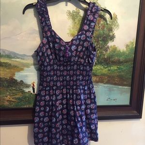 Free people dress tank top floral size 6 small ✨✨