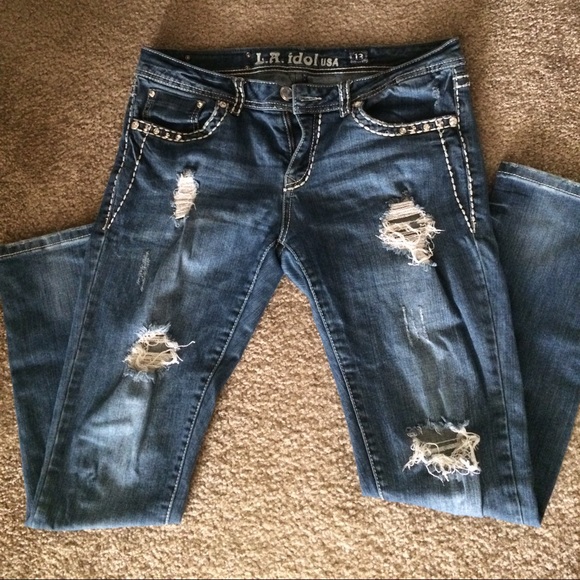 Destroyed Skinny jeans