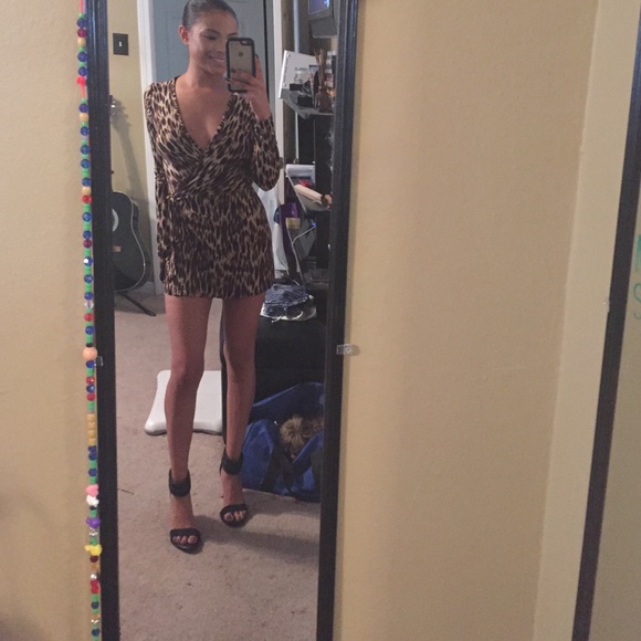 Silky cheetah romper
