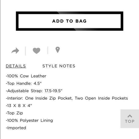 Size of the MK bag