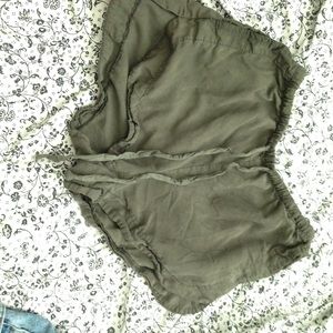 Army Green Brandy Melville shorts