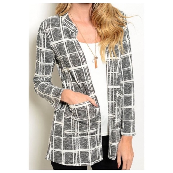 Black and White Jacket S,M - Picture 2 of 3