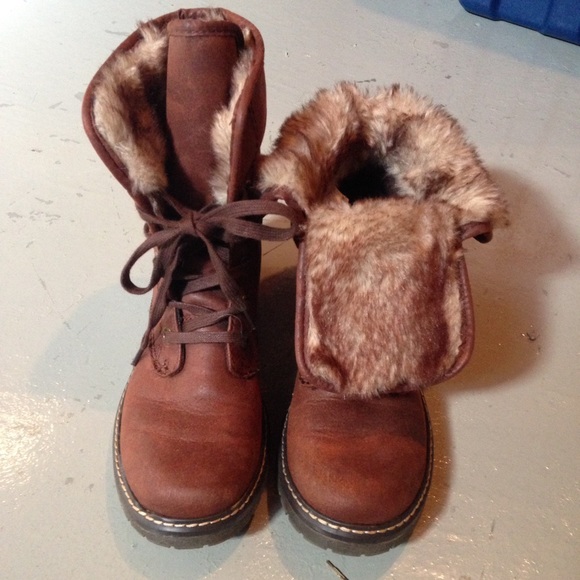 Brown Fall Booties