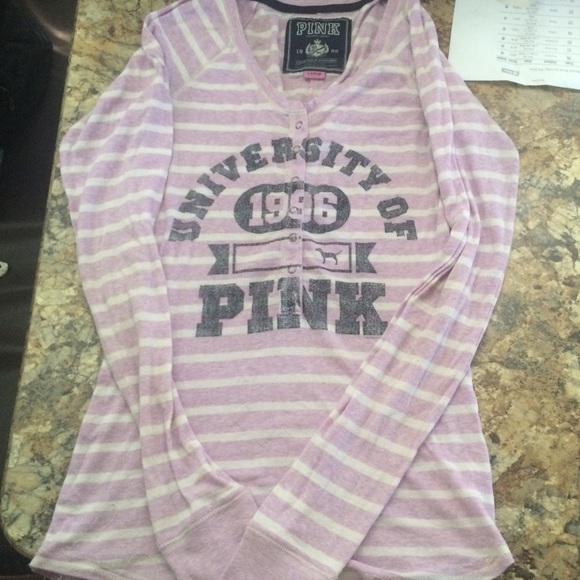 Victoria Secret Long Sleeve Fitted Top