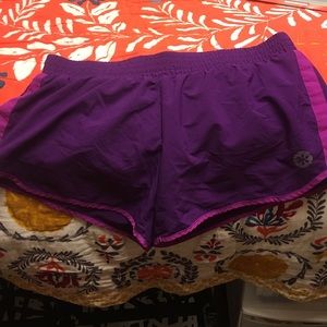 Purple Athletic Shorts