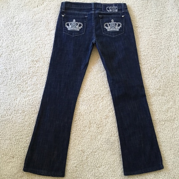 Rock & Republic Crown Pocket Dark Wash Jeans - Picture 2 of 4