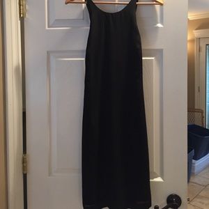 Simple black dress