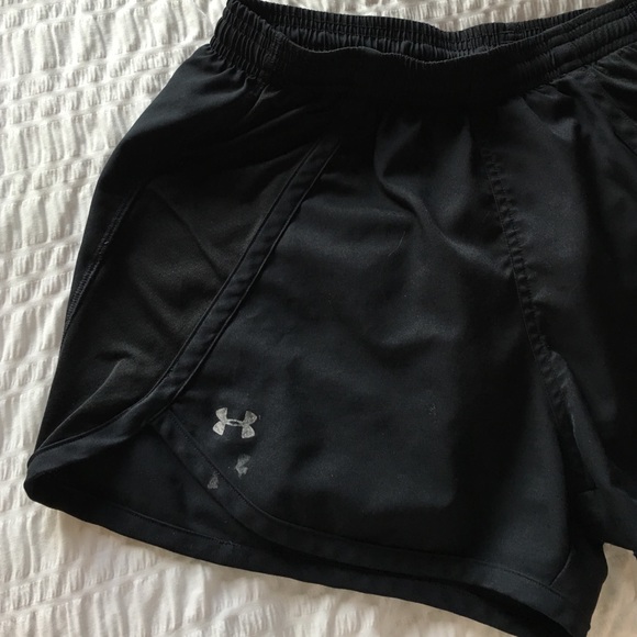 Under armour running shorts!