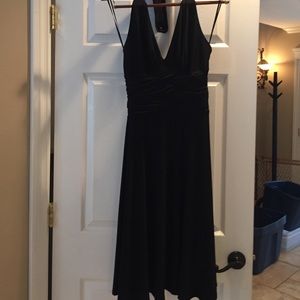 Halter black dress!