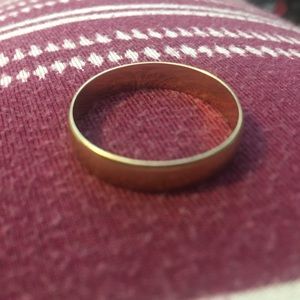 10kt gold men's wedding band