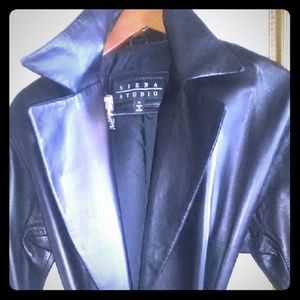 Leather Coat (Siena Studio)
