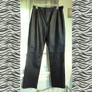 Leather pants