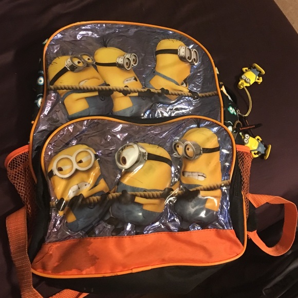 Minion kids backpack