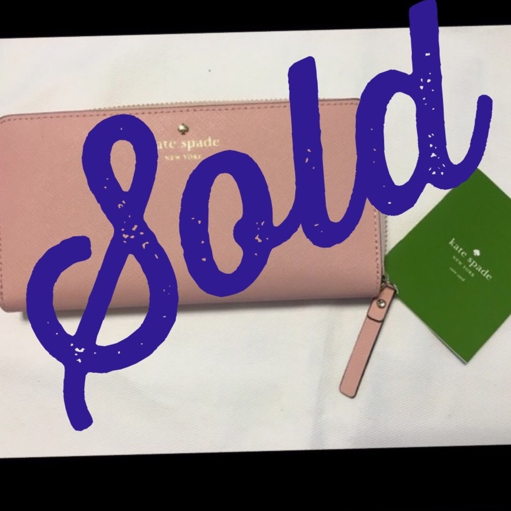 Kate Spade Mikas Pond Lacey zip around wallet