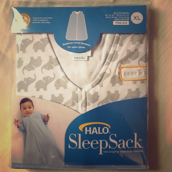 Halo SleepSack wearable blanket - XL, TOG .5