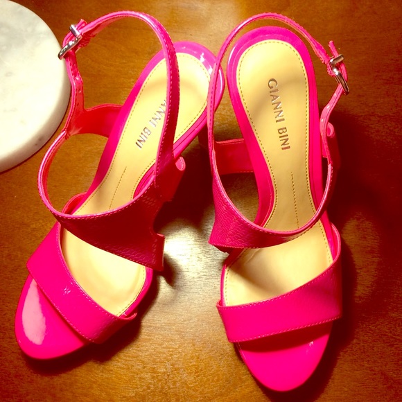Gianni Bini Fab Pink heels. Condition- Brand New.