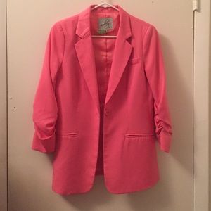Hot pink blazer